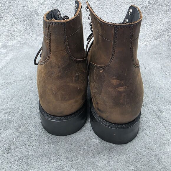 Thursday Boot Co. Captain Burnt Copper Leather Lace-Up Boots Men\'s Size 12 Wide main image 11